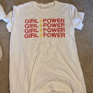 Girl power short sleeve shirt